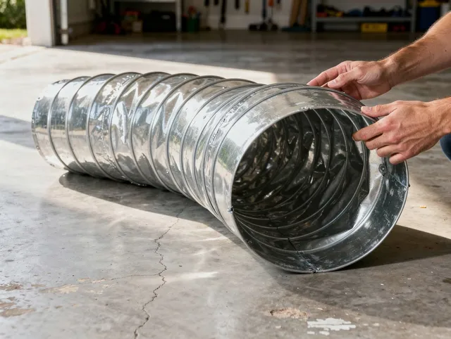 Westmont Dryer Vent Cleaning specialist using advanced equipment for thorough duct cleaning in Westmont