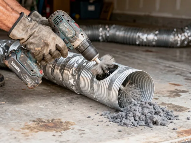 Professional duct cleaning by Westmont Dryer Vent Cleaning in Westmont