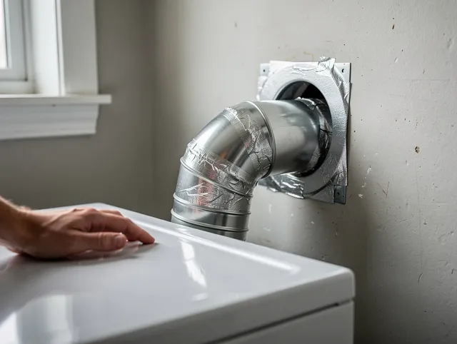Westmont Dryer Vent Cleaning expert performing professional dryer vent repair and installation in Westmont