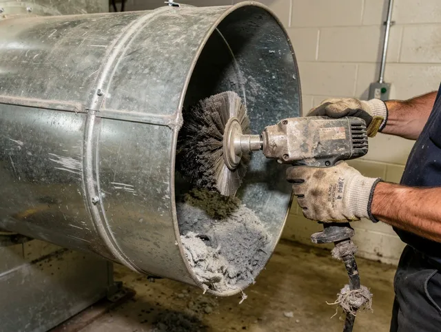 Industrial-grade dryer vent cleaning by Westmont Dryer Vent Cleaning in Westmont